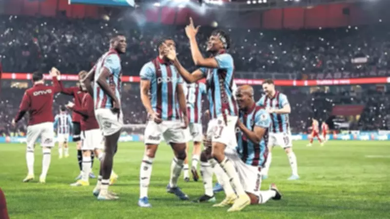 Trabzonspor Galatasaray'ı Yendi, Nevzat Aydın Zafer Dansı Yaptı