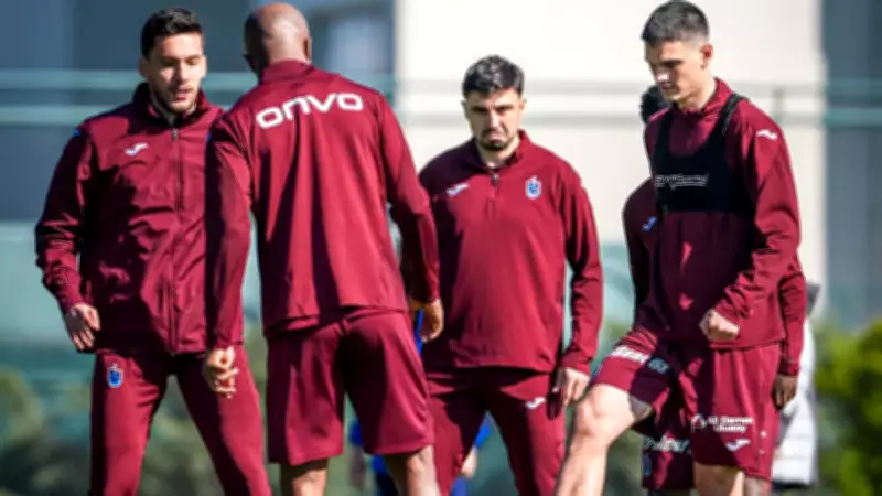 Trabzonspor, Samsunspor Maçı Hazırlıklarını Kararlılıkla Sürdürüyor