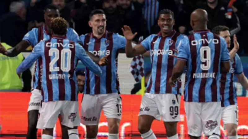 Trabzonspor, Süper Lig'in İkinci Yarısında Lider Konumda
