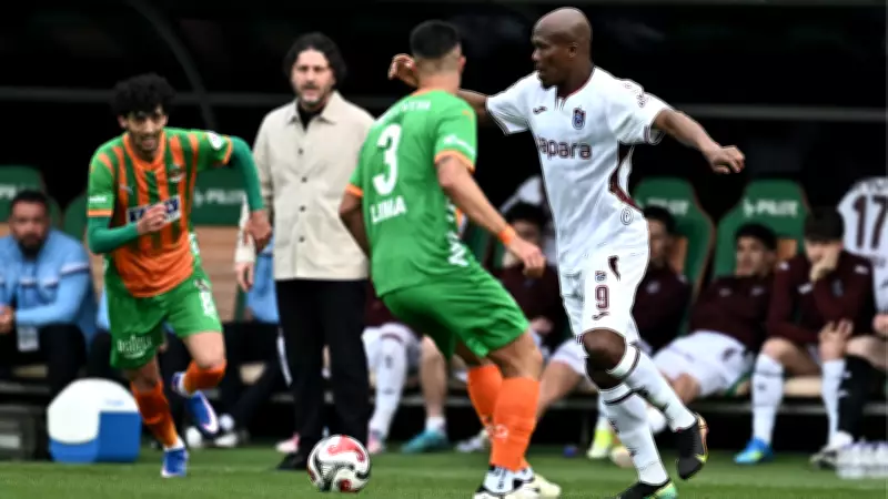 Trabzonspor Zirve Yolunda Yara Aldı: Alanyaspor Beraberliği