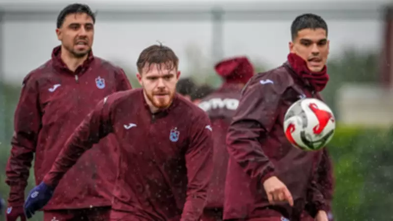 Trabzonspor'a Sakat Oyuncularından Müjde Geldi: Batagov ve Visca Antrenmanda