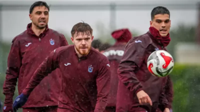 Trabzonspor'da Arseniy Batagov Sakatlıktan Döndü, Takımla Çalışmaya Başladı