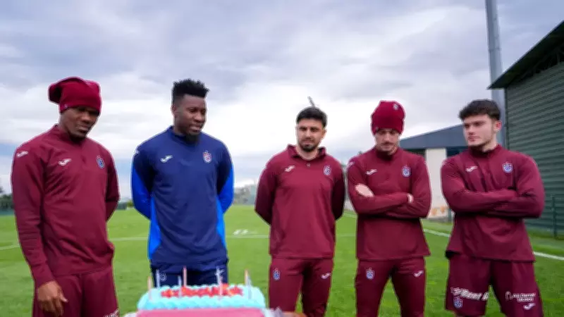 Trabzonspor'da Doğum Günü Kutlaması: 5 Futbolcu Pastalarını Kesti