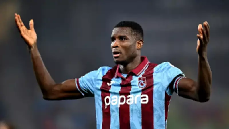 Trabzonspor'da Paul Onuachu, Galatasaray Karşısında İlk Golünü Arıyor