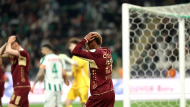 Trabzonspor'da zirve yarışında kritik kayıp: Konyaspor'a 2-1 mağlup