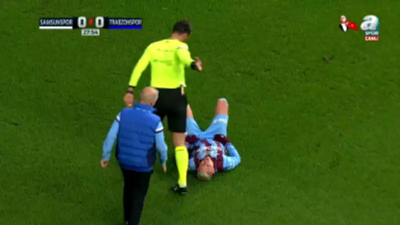 Trabzonspor'dan Kırmızı Kart Beklentisi: Zubkov Mücadelede Yerde Kaldı