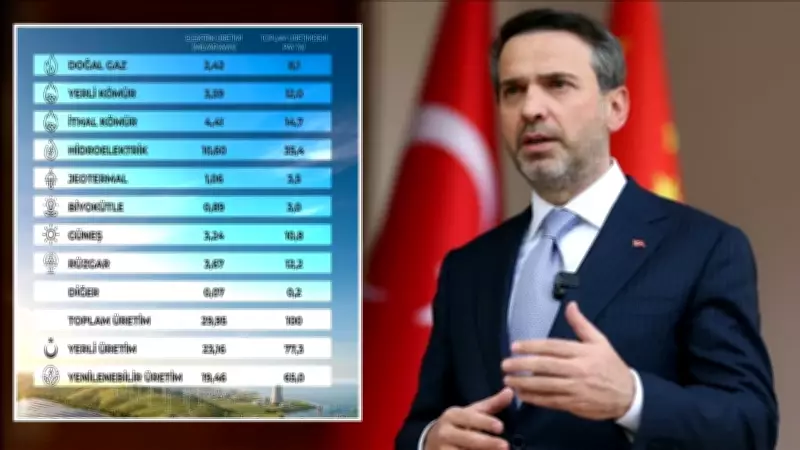 Türkiye'de yenilenebilir enerji üretimi martta rekor kırdı