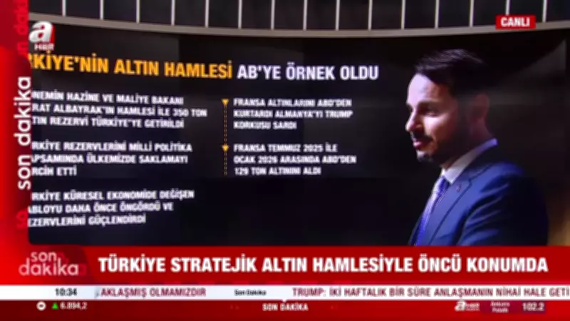 Türkiye'nin Stratejik Altın Hamlesi: Albayrak Döneminde 350 Ton Altın Yurda Getirildi