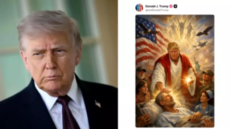 Trump'ın Hazreti İsa Tasvirli Görseli ve Papa Eleştirileri Tepki Çekti