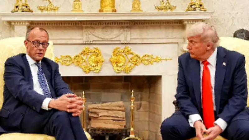 Trump'tan Merz'e Sert Tepki: Ülkeni Düzelt, İran'a Karışma