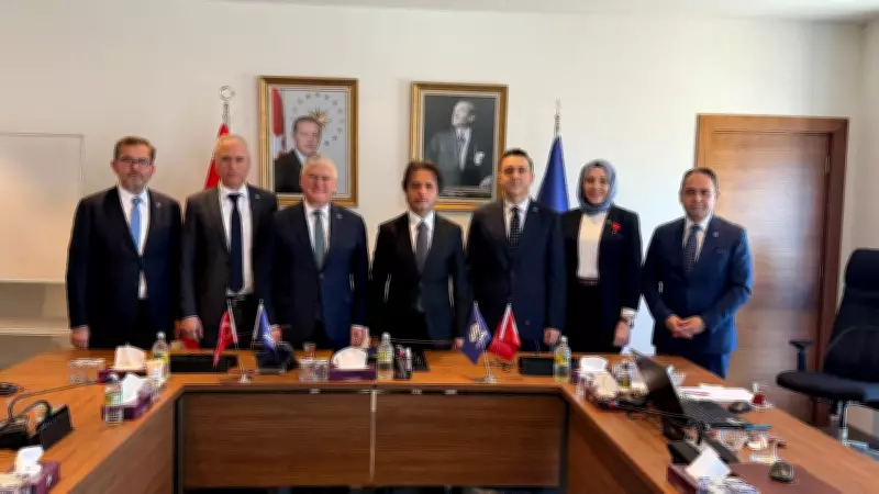 TSB'nin Yeni Yönetimi SEDDK Başkanı Davut Menteş'i Ziyaret Etti