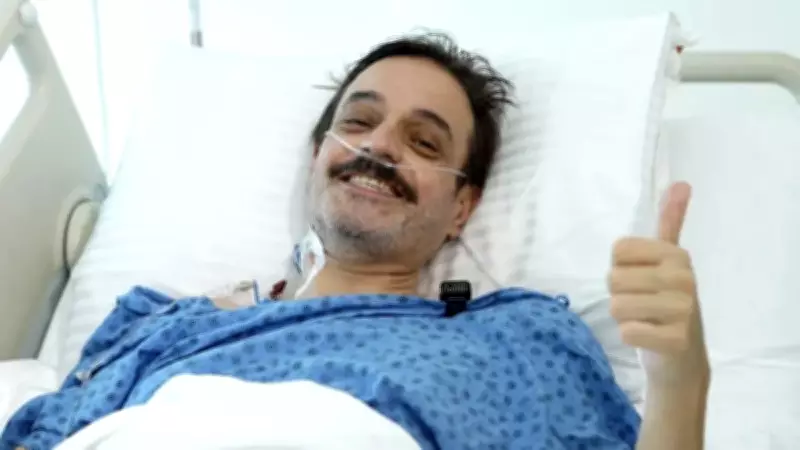 Ufuk Özkan'ın Karaciğer Nakli Sonrası Oğluyla Duygusal Anı