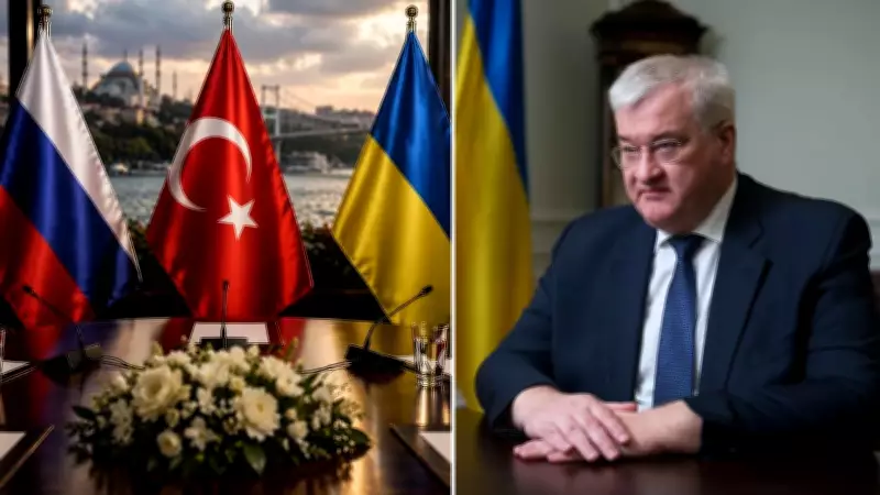 Ukrayna Dışişleri Bakanı Sybiha: Zelenski, Putin ile Türkiye'de Görüşmeye Hazır