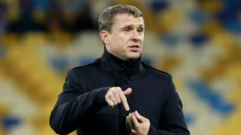 Ukrayna'da Rebrov dönemi sona erdi: Dünya Kupası bileti alamadı