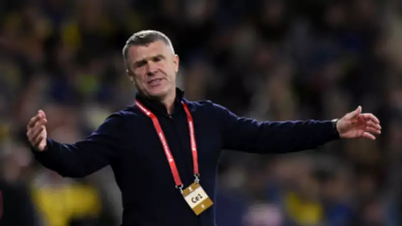 Ukrayna'da Sergiy Rebrov dönemi sona erdi