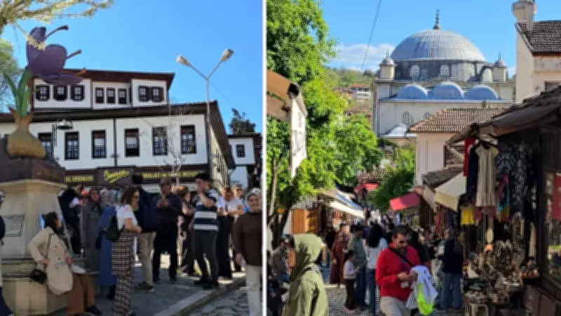 UNESCO Listesindeki Safranbolu'ya Ziyaretçi Akını Sürüyor