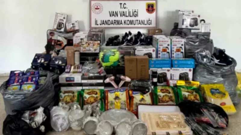 Van'da Dev Operasyon: 3 Milyon 270 Bin TL Değerinde Kaçak Mal Ele Geçirildi