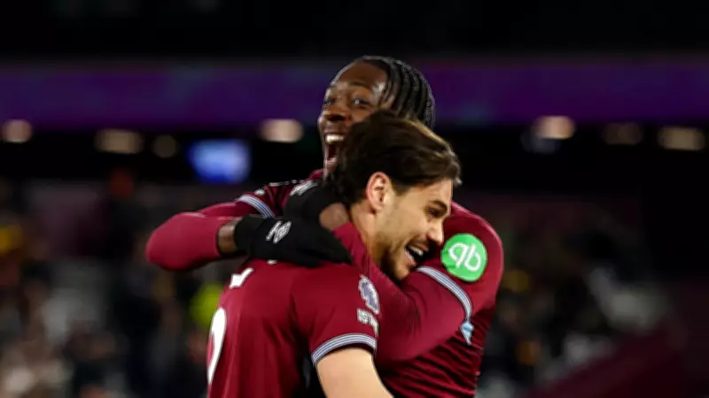 West Ham United, Wolverhampton'ı 4-0 ile Geçerek Premier Lig'de Soluk Aldı