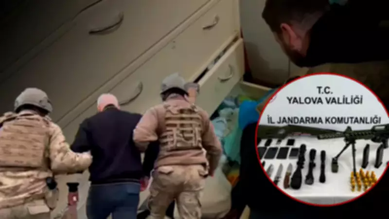 Yalova'da DEAŞ Operasyonu: Evlerden Cephanelik Çıktı, 1 Tutuklama