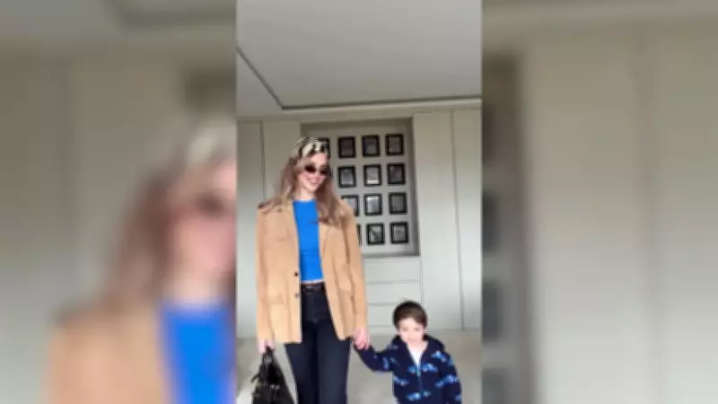 Yasemin Şefkatli'nin İkizleriyle Komik Poz Çabası Sosyal Medyayı Güldürdü