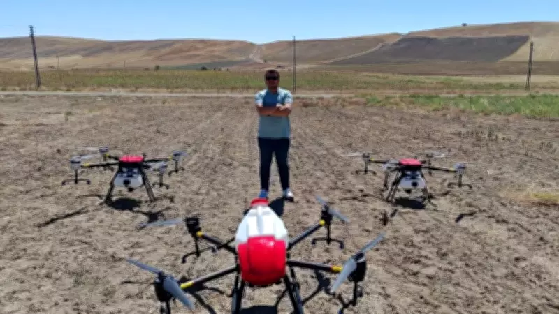 Yerli Yapay Zeka ve Robotlar Tarımda Devrim Yaratıyor: Tasarruf %50'ye Ulaştı