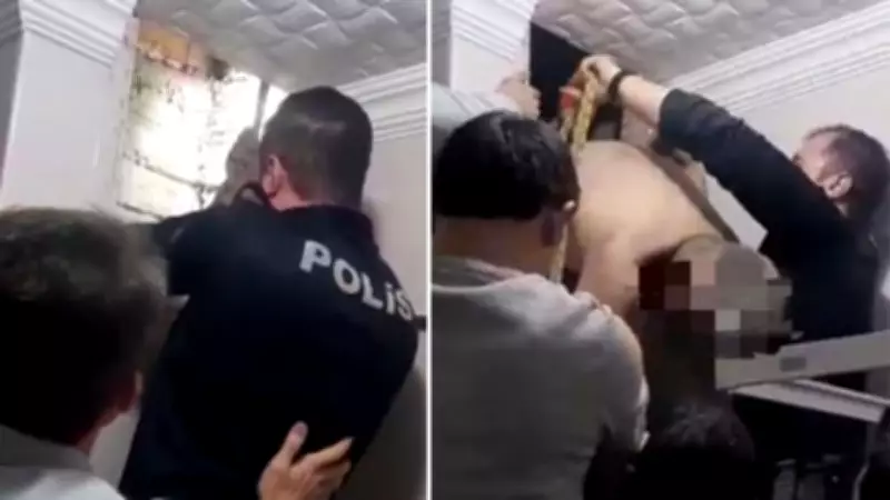 Yozgat'ta Korkunç Olay: Havalandırma Boşluğunda Sıkışan Eş, Cinayete Bir Kala Kurtarıldı