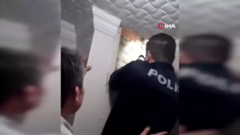 Yozgat'ta Uzaklaştırma Kararlı Koca Havalandırma Boşluğunda Sıkıştı
