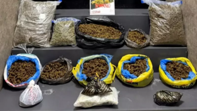 İzmir'de Büyük Uyuşturucu Operasyonu: 16 Kilo Esrar Ele Geçirildi
