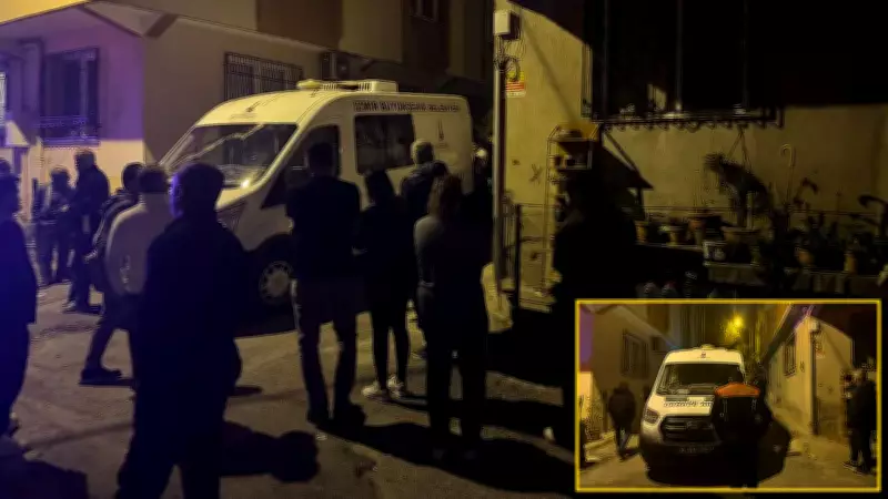 İzmir'de Korkunç Cinayet: Koca, Tartıştığı Eşini Boğazından Vurarak Öldürdü