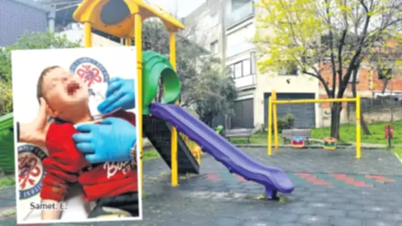 İzmir'de Çocuk Parkında Bıçaklı Saldırı: 2 Yaşındaki Çocuk Yaralandı
