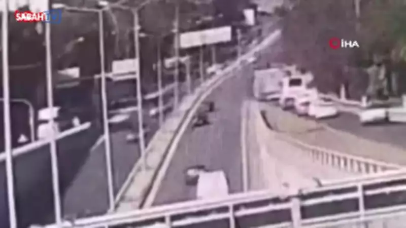 İzmir'deki tır faciasının güvenlik kamerası görüntüleri ortaya çıktı