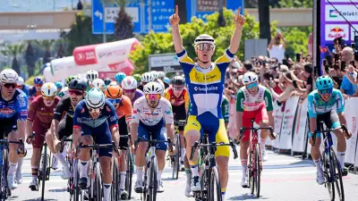 61. Cumhurbaşkanlığı Bisiklet Turu: Çeşme-Selçuk Etabını Tom Crabbe Kazandı