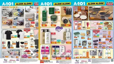 A101 Aktüel Yeni Hafta İndirimleri 30 Nisan: Çadır, Şişme Yatak, Epilasyon Cihazı
