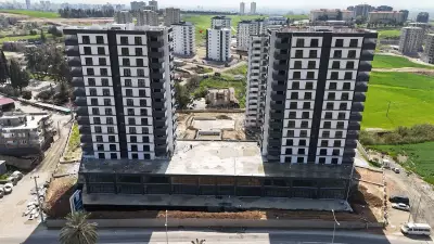 Adana'da Şiddetli Yağış Bakız İnşaat Projelerini Etkilemedi