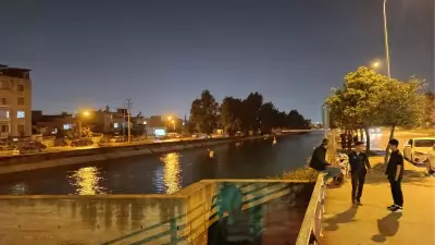 Adana'da sulama kanalına düşen genç kayboldu, arama çalışmaları sürüyor