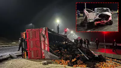 Adıyaman'da Zincirleme Kaza: Üç Araç Çarpıştı, Dört Kişi Yaralandı