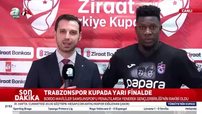 Andre Onana: Ben Hazır Doğmuş Birisiyim! Trabzonspor'un Yıldızından Açıklamalar