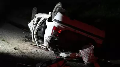 Ankara'da otomobil takla attı: 1 ölü, 2 yaralı