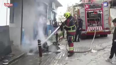 Aydın'da Tamir Sırasında Tutuşan Elektrikli Motosiklet Tamamen Küle Döndü