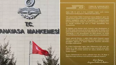 AYM Başkanı Özkaya: Anayasa Mahkemesi 64 yıldır hukukun üstünlüğünün teminatı