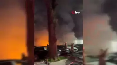 Beşiktaş'ta Araç Kiralama Şirketi Önünde Büyük Yangın: 15 Araç ve Bina Cephesi Zarar Gördü