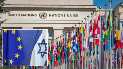 BM Raportörleri AB'den İsrail ile Anlaşmayı Askıya Almasını İstedi