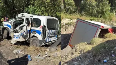 Bornova'da freni patlayan tır karşı şeride geçti: Ölü ve yaralılar var