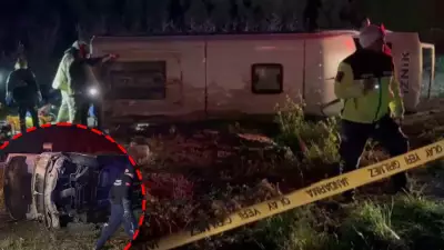 Bursa'da Feci Kaza: Minibüs Devrildi, 1 Kişi Hayatını Kaybetti, 12 Kişi Yaralandı