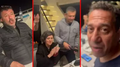 CHP'li Özel, Başarır ve Ağbaba'nın teleferik faciası sırasında yat partisi görüntüleri