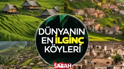 Dünyanın En Sıra Dışı 20 Köyü: Türkiye'den İki Köy Listeye Girdi!
