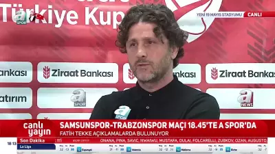 Fatih Tekke: Herkesin İştahının Olduğu Bir Kupa