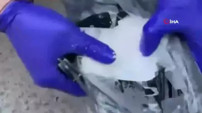 Hatay'da müzik kutusuna gizlenmiş 12 milyon TL'lik uyuşturucu ele geçirildi