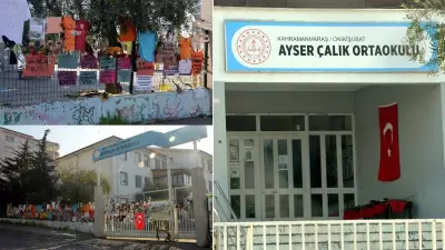 Kahramanmaraş'ta 23 Nisan Buruk Geçiyor: Okul Bahçesi Çiçeklerle Donandı