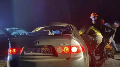 Kırşehir'de Kafa Kafaya Çarpışma: 6 Kişi Yaralandı, AFAD Ekipleri Sürücüyü Kurtardı